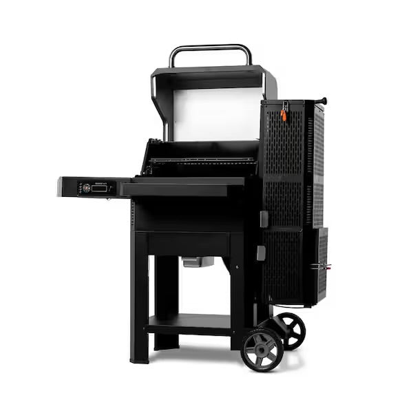 Master Built Gravity Series 600 Digital Wi-Fi Charcoal Parrilla y Ahumador negro