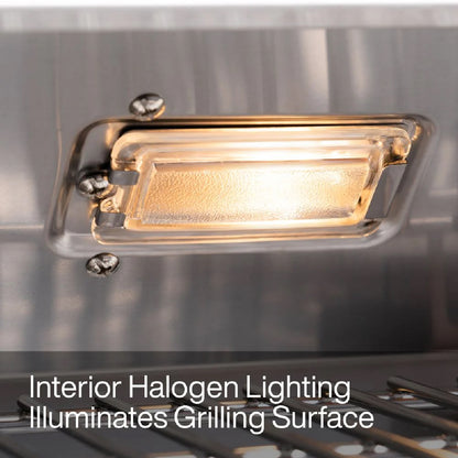 Asador de gas empotrable 5 quemadores SPIRE 3050R 30 pulg.