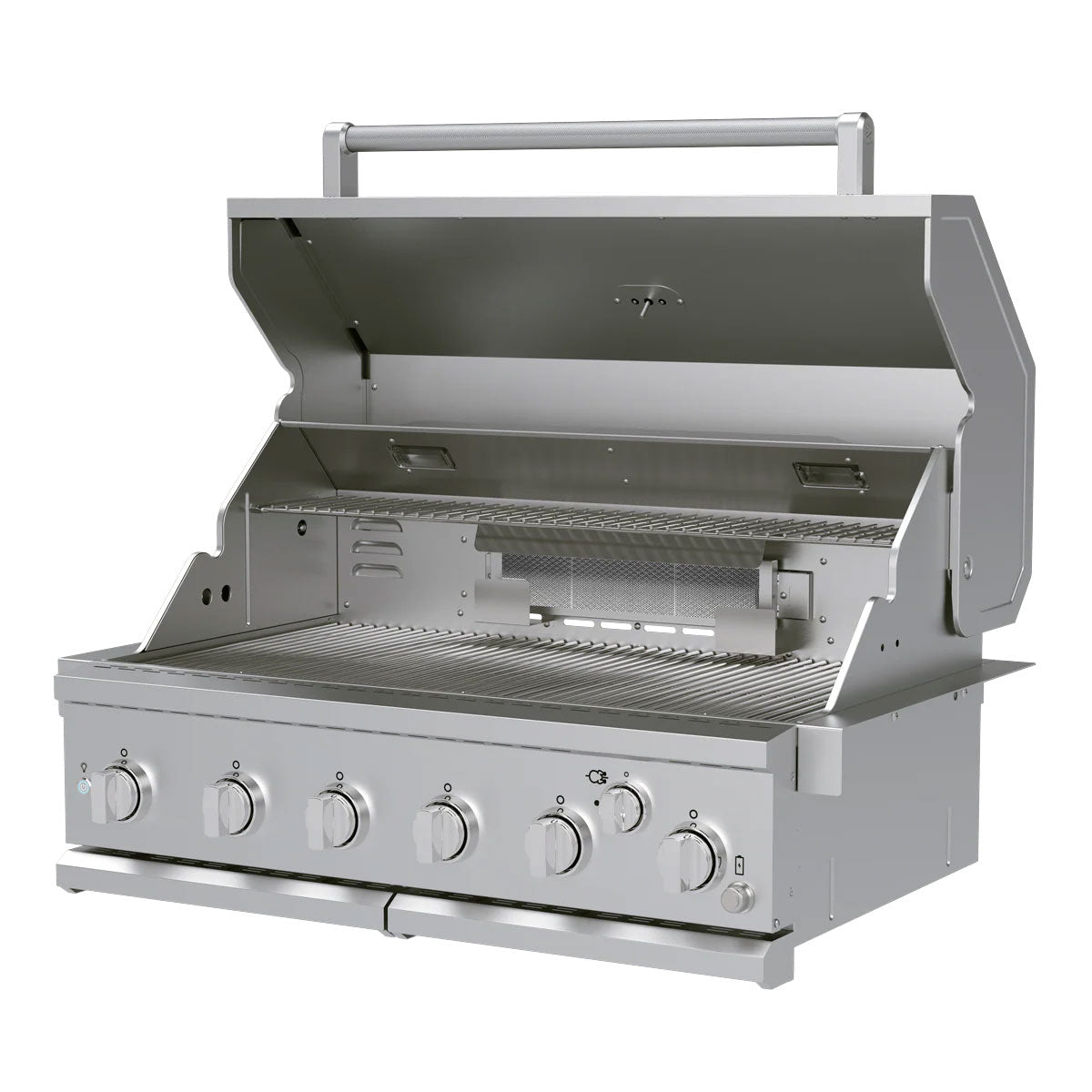 Asador de gas empotrable 6 quemadores SPIRE 3660R 36 pulg.