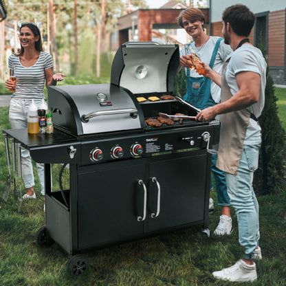 Asador de gas y carbon 2 quemadores ROYAL GOURMET ZH3002N