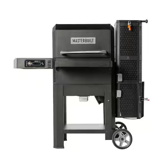 Master Built Gravity Series 600 Digital Wi-Fi Charcoal Parrilla y Ahumador negro