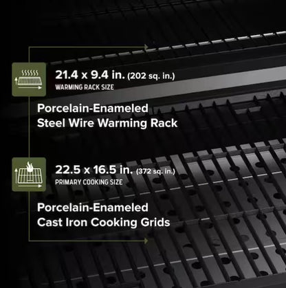 asador de carbón NEXGRILL homestead 24"