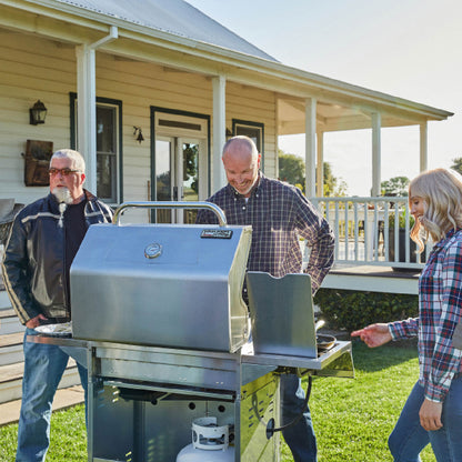 Asador de gas 4 quemadores con lateral ROYAL GOURMET GA4402S