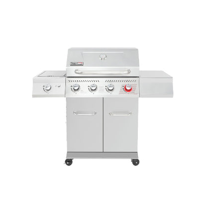 Asador de gas 4 quemadores con lateral ROYAL GOURMET GA4402S
