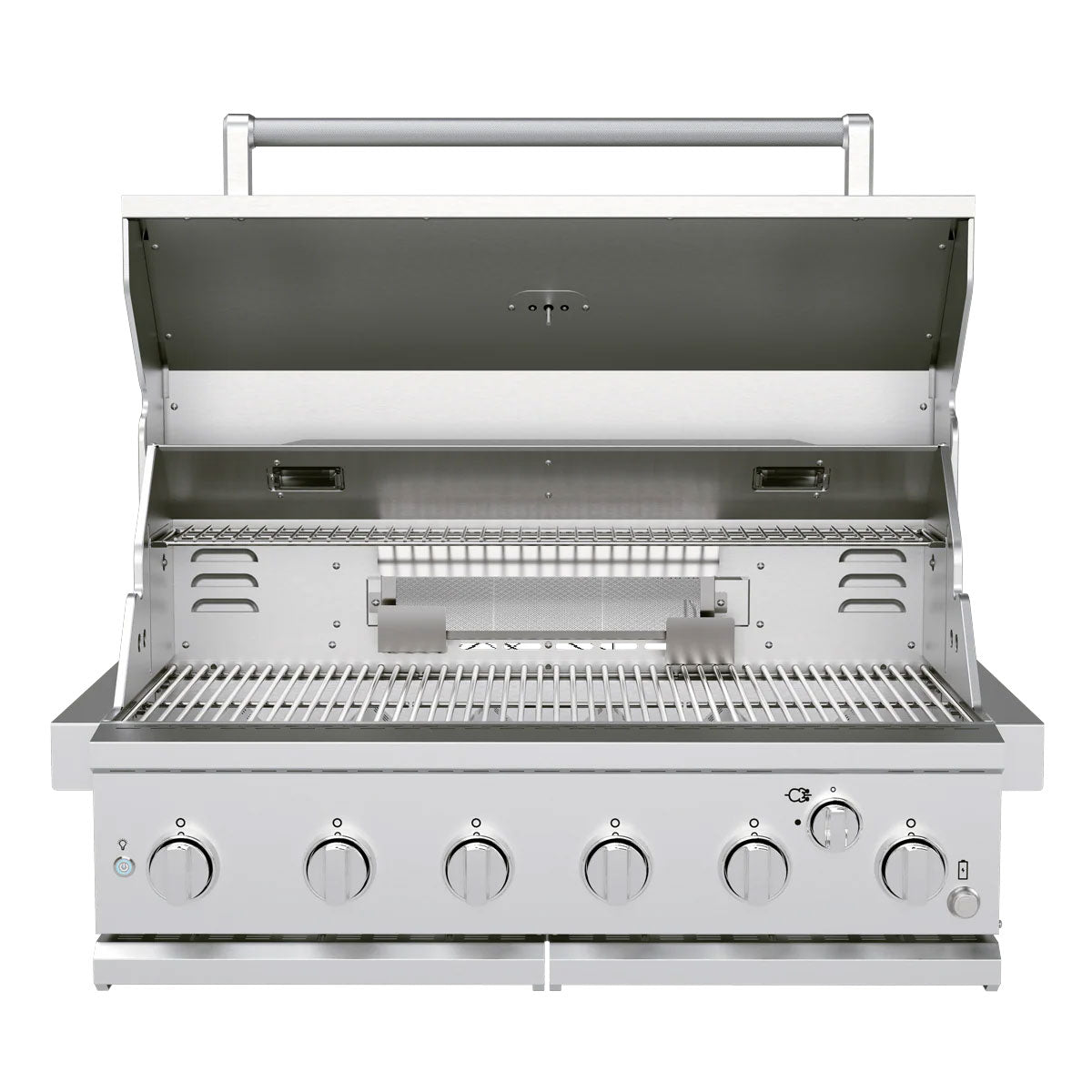 Asador de gas empotrable 6 quemadores SPIRE 3660R 36 pulg.