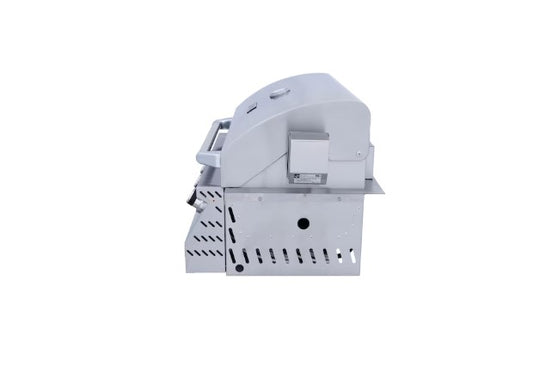 Asador empotrable de cuatro quemadores DURO 30" con rosticero