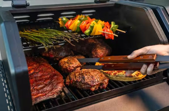 Nexgrill Oakford 1150 Pro | Asador Combo Gas y Carbón con Ahumador