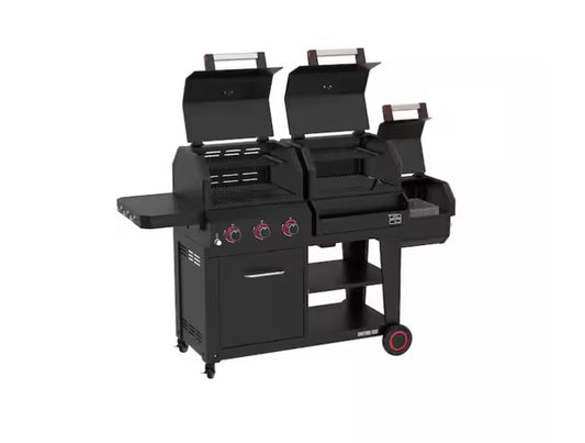 Nexgrill Oakford 1150 Pro | Asador Combo Gas y Carbón con Ahumador