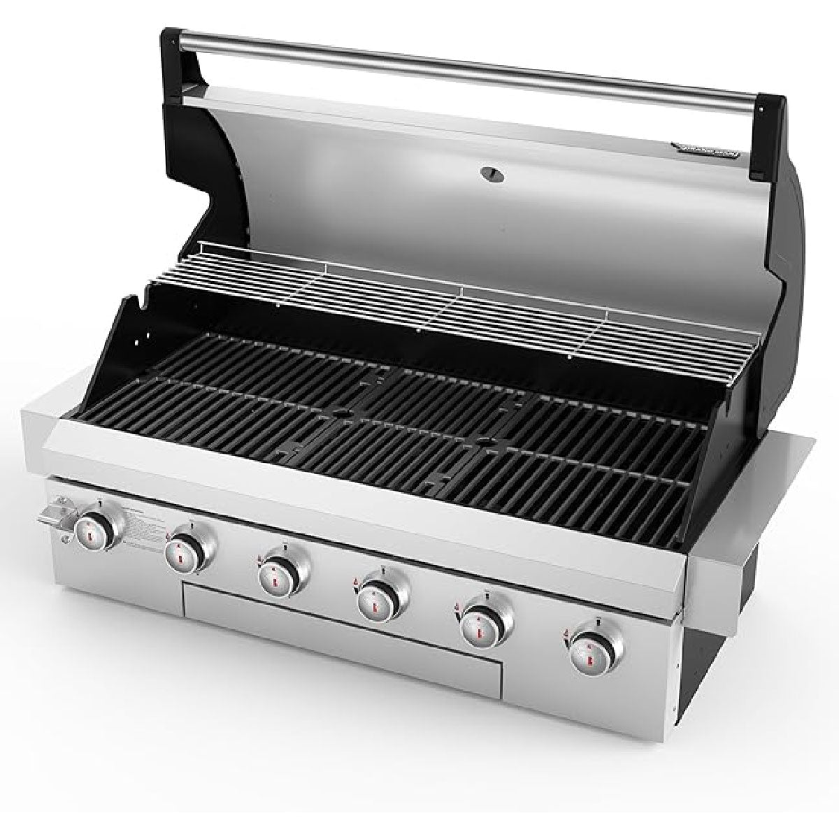 Asador Parrilla de gas 6 quemadores BRAND MAN 40 pulgadas