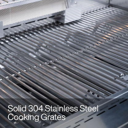 Asador de gas empotrable 6 quemadores SPIRE 3660R 36 pulg.