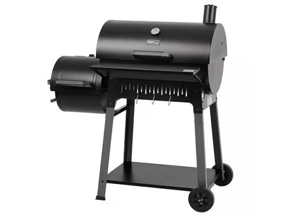 Asador de Carbón Royal Gourmet con Ahumador Lateral CC1831F