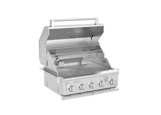 Asador de gas empotrable 5 quemadores SPIRE 3050R 30 pulg.