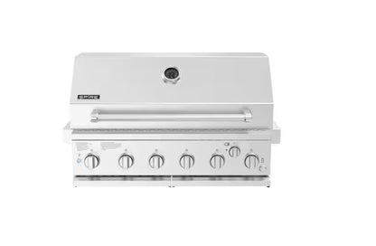 Asador de gas empotrable 6 quemadores SPIRE 3660R 36 pulg.